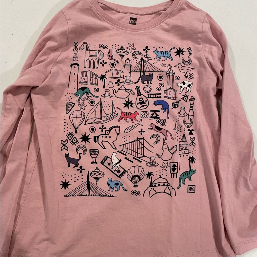 Tea Istanbul Print Shirt